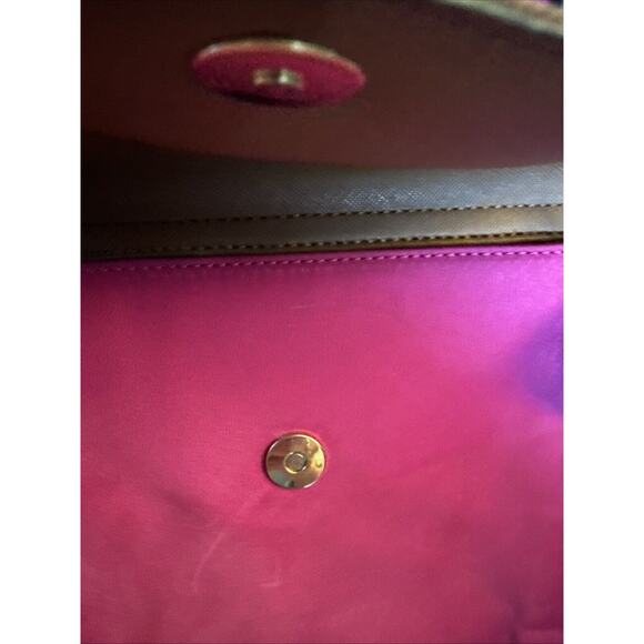 Michael Kors Fuchsia Nylon Tote Crossover - Picture 14 of 16